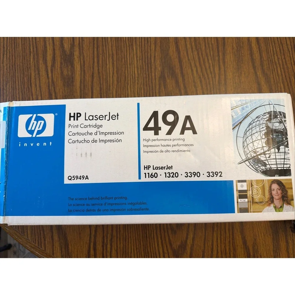 New Genuine HP LaserJet 1160 1160Le 1320 3390 3392 Toner Q5949a 49A